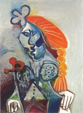 Bust of matador 1970 Pablo Picasso Oil Paintings